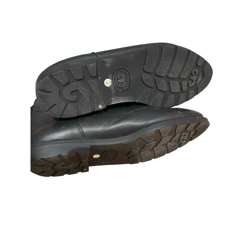 Terra Australia Shearling black boots 7.5